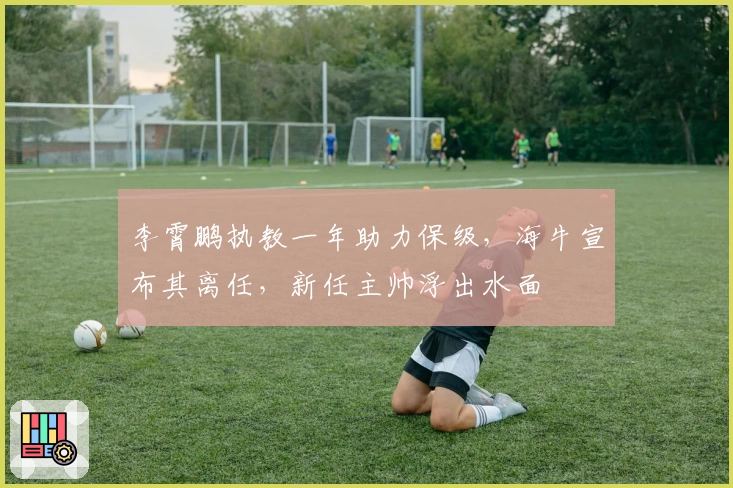 李霄鹏执教一年助力保级，海牛宣布其离任，新任主帅浮出水面